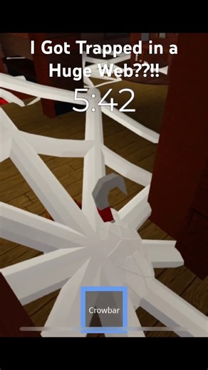 I go Trapped in a Huge Web in Spider!!! #roblox #spider #gaming #viralvideos #shortvideos