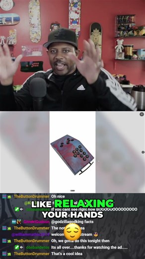 Revolutionary Arcade Stick Design for Wrist Comfort! #shorts