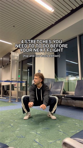 Stretches you need to do before your next flight