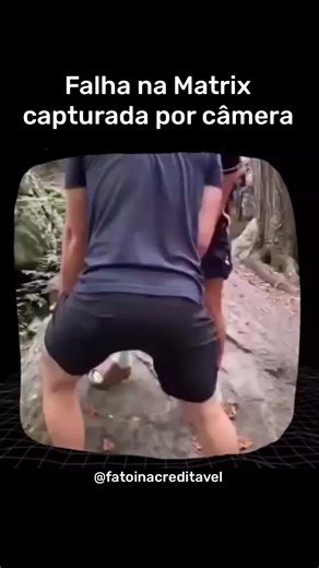 Falha na Matrix Capturada em Vídeo