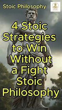 Stoic Philosophy | 4 Stoic Strategies to Win Without a Fight
