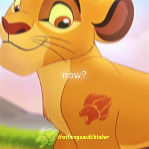 Nostalgic Moments with Young Kion from The Lion Guard
