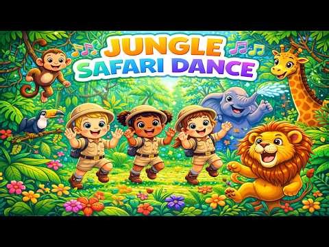 🦁 Jungle Safari Dance Party! 🎵🌴