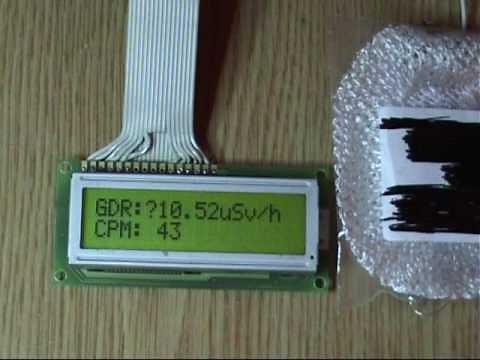 Homemade Geiger Counter Dosimeter