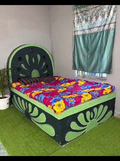 Strong DIY Bed Tutorial with Bricks