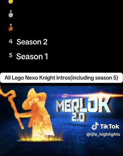 All Lego Nexo Knights Intros from Seasons 1 to 5
