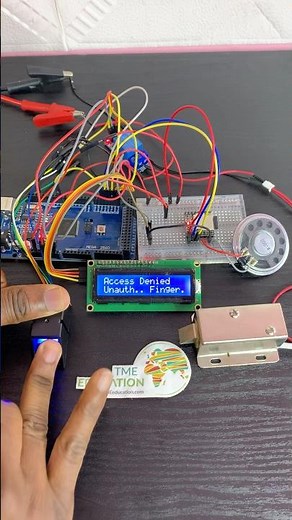 Home Automation using Fingerprint Scanner ‪@TMEEducation‬
