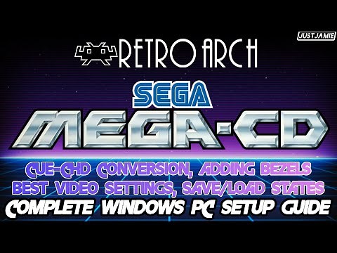 Setting up Sega Mega CD with Retroarch Emulation #retroarch #segacd #megacd
