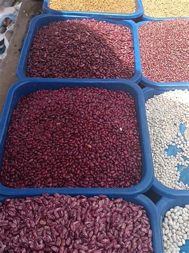 Selling Seeds and Pulses in Antananarivo, Madagascar