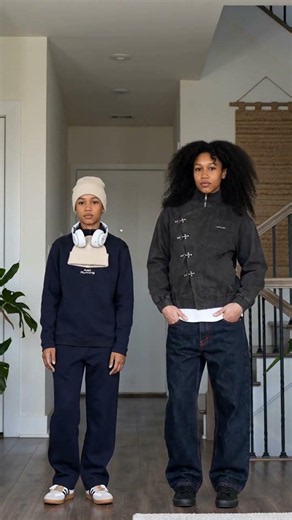 Have you ever seen a parent and kid do this wild outfit swap challenge
