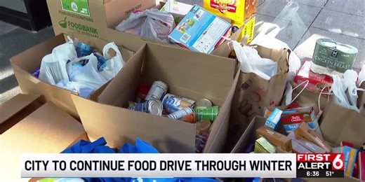 City to continue food drive through winter