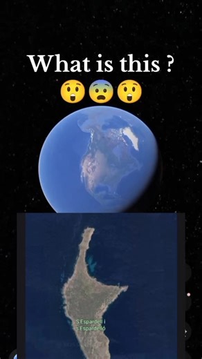 What Is This Amazing View on Google Earth? #shorts #googleearth #mystery