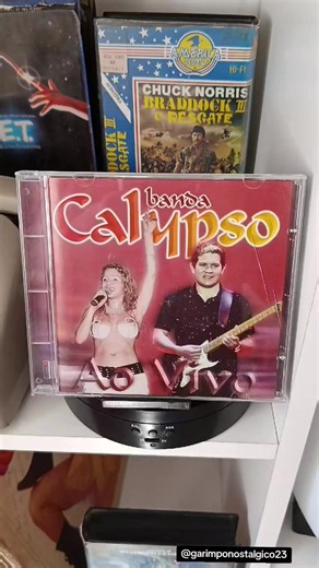Álbum Banda Calypso Ao Vivo, Música Dançando Calypso , Lançado em 2001! #nostalgia #cds #pop #calypso #viral