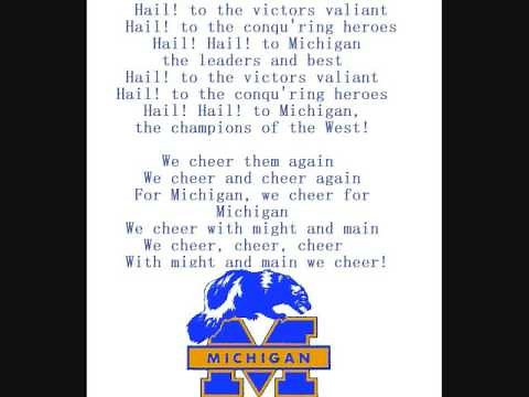Michigan Wolverines Fight Song