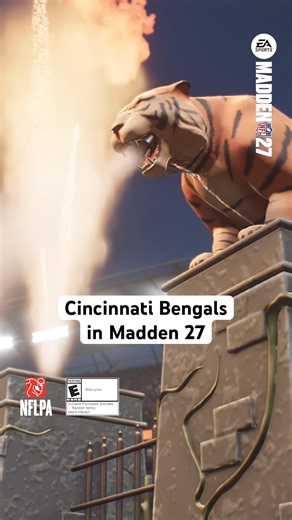 Cincinnati Bengals Entrance in #Madden27