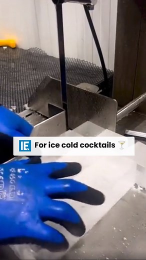 668K views · 1.4K reactions | This machine can make perfectly shaped ice cubes to keep cocktails ice cold. #engineering | Interesting Engineering | Facebook