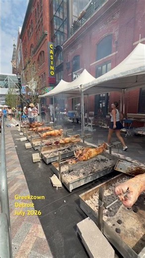 Street food at Greektown, Detroit #greektown #detroit # #food