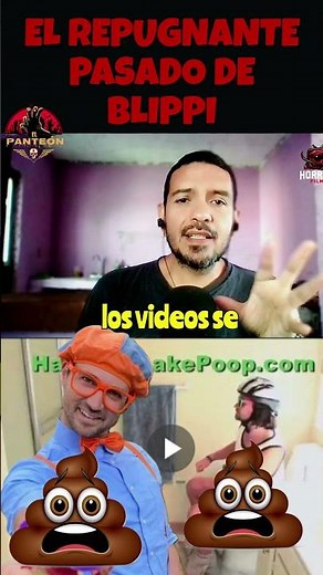 BLIPPI the DISGUSTING and TERRIFYING past of Stevin John HARLEM SHAKE POOP-13