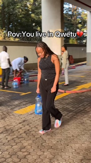 Life Without Water for Four Days in Qwetu