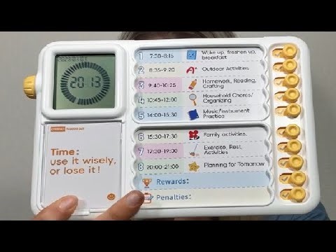 Visual Timer for Kids with Planning Board, ADHD Timer for Kids, Daily Chore Board Checklist Review