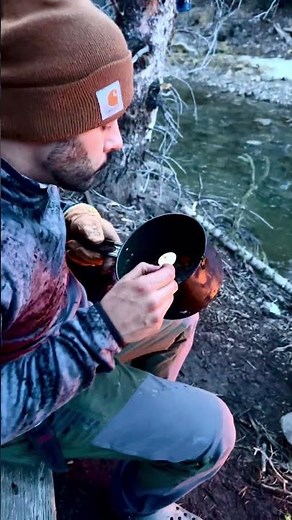 Campfire Stew in the Wild, Bushcraft Cooking Setup