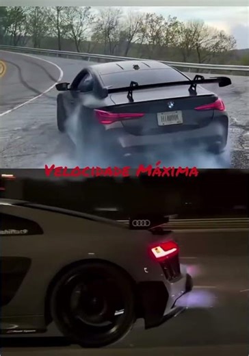 bmw m4 vs audi r8☠️