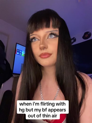 Flirting Fun Turns Awkward with Unexpected Arrival