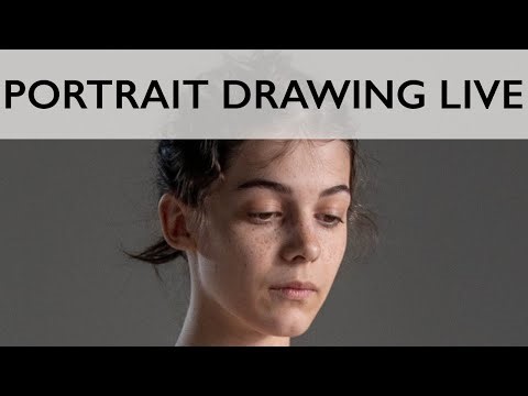 Portrait Drawing Practice Session