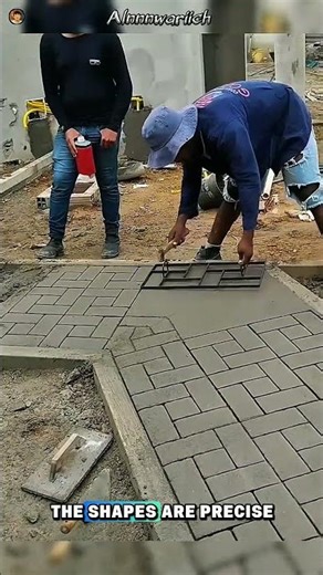 Amazing Paving Block Molds: Create Stunning Patterns in Minutes #shorts