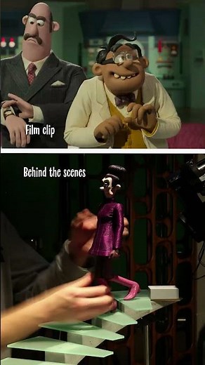 Mrs Tweedy Behind the Scenes vs. Final Film Clip Chicken Run: Dawn of the Nugget #shorts