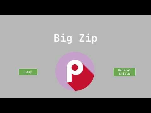 picoCTF - Big Zip