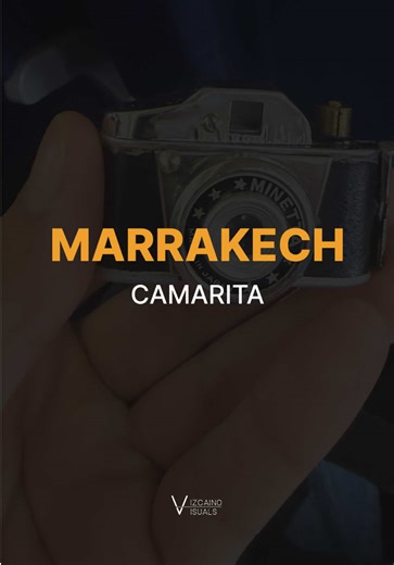 Así compré una de las cámaras más pequeñas del mundo 📸 #morocco #marrakesh #traveltok