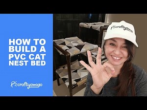 How to Build a PVC Cat Nest Bed 😻 DIY
