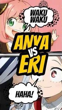 Impossível escolher: ANYA ou ERI? 💕 #spyxfamily #myheroacademia #cute