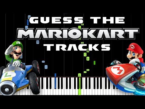 Guess 50 Mario Kart Music! (Piano Quiz)