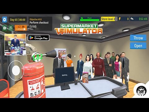 Supermarket Simulator Store - Android Gameplay