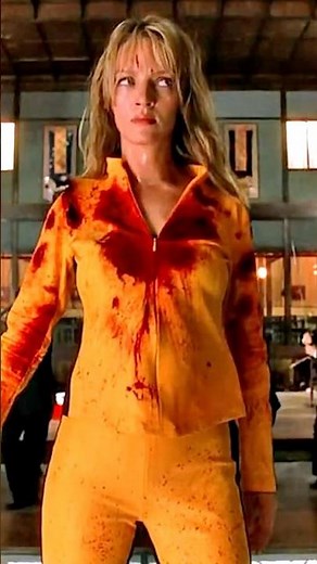 Tarantino reading draft script for Kill Bill Vol 2 #umathurman