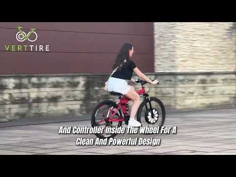 Verttire E-Bike Conversion Wheel – Turn Any Bike Into an Electric Bike in 10 Minutes or less