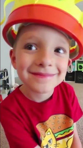 Dad & Son PLAY CHOW CROWN! / Silly Food Time!