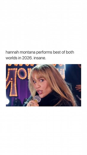 miley cyrus performing best of both worlds for the hannah montana 20th anniversary special, life is good 🥹 #mileycyrus #hannahmontana #disneychannel