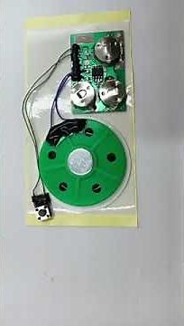Custom Sound Button - Push Button Module for Musical Greeting Cards