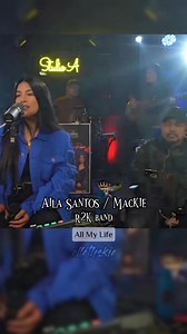 🎤Aila Santos / Mackie / R2K Band 🎶All My Life - Linda Ronstadt ft. Aaron Neville credits idol Aila🥰 | Carmelita Maguindayao Ba Bael