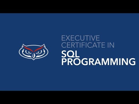 Course Overview: Executive Certificate in SQL Programming