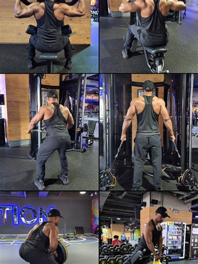 🛑 BACK WORKOUTS ? Check this out 🥵 Build a wider, thicker and stronger back with these 6 powerful back workouts Targets your lats for width, traps for thickness, lower back for strength, and all supporting back muscles for complete development and a strong V-taper look. Perfect for beginners and advanced lifters focused on muscle hypertrophy, strength training and serious back definition.🔥 Train hard. Control every rep. All workouts 4 sets of 10 reps each #foryou #backworkout