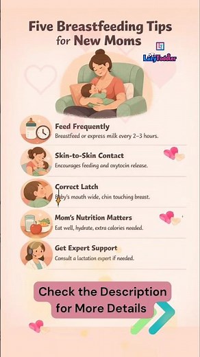 Newborn Breastfeeding Tips Every Mom Must Know 🤱 | 5 Latch & Feeding Secrets for First Weeks