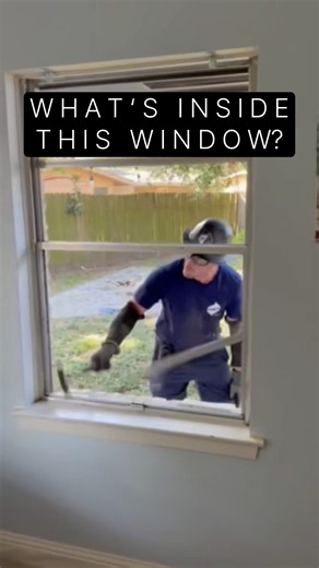 Removing an Old Window Reveals a Hidden Feature