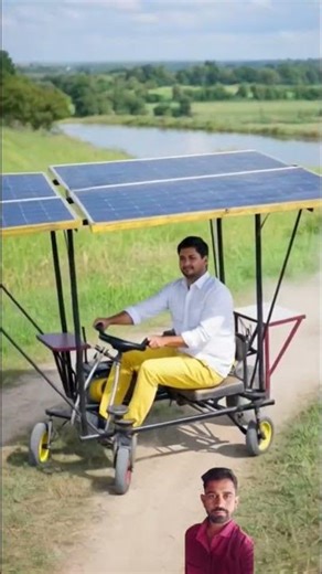 गजब का सोलर जुगाड़: न पेट्रोल न खर्चा | Amazing solar hack: No petrol no cost