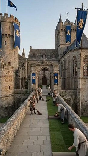 Abandoned Medieval Castle Restored Into a Royal Palace | Full Timelapse