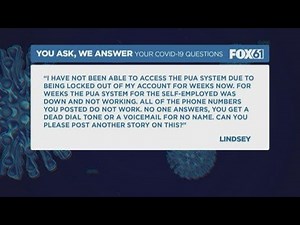 You Ask. We Answer. Problem with unemployment bank card; Locked out of PUA; Stimulus check not recei