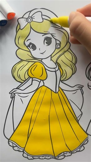 Tô màu công chúa ELSA cho bé - ELSA Princess Coloring pages for kids